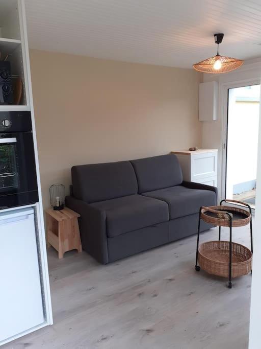 Studio Canape Convertible 2 Pers Avec Jardin Et Parking Clos Merlimont-Plage Exterior foto