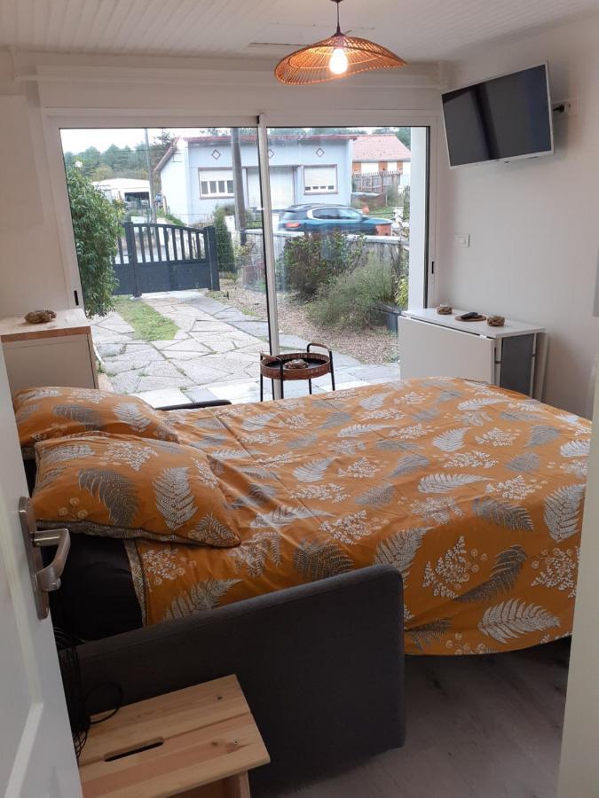 Studio Canape Convertible 2 Pers Avec Jardin Et Parking Clos Merlimont-Plage Exterior foto